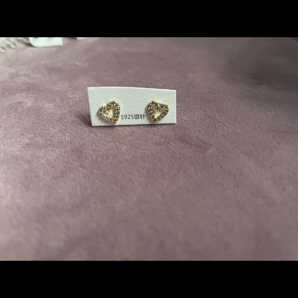 Heart earrings